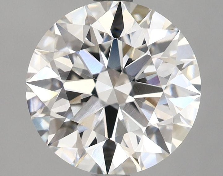 3.07 Carat Round Shaped Ideal Cut VVS2 IGI Certified Lab Grown Diamond