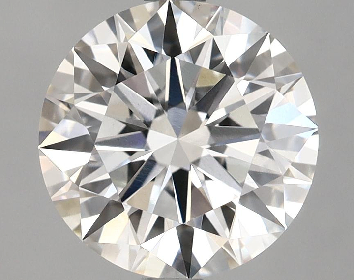 3.07 Carat Round Shaped Ideal Cut VVS2 IGI Certified Lab Grown Diamond