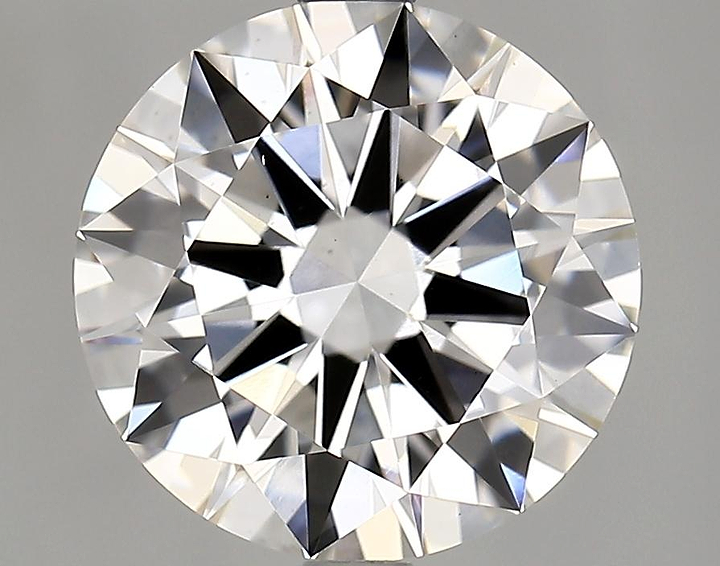 3.72 Carat Round Shaped Excellent Cut VS2 IGI Certified Lab Grown Diamond