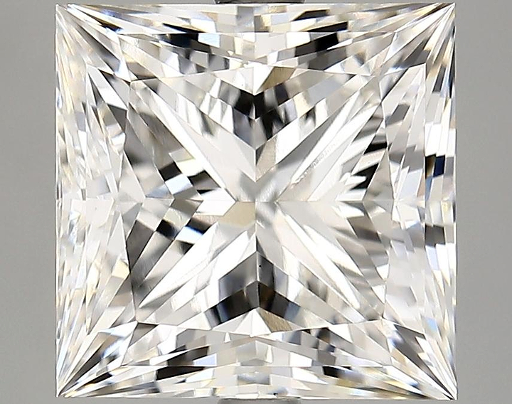 5.64 Carat Princess Shaped Ideal Cut VS1 IGI Certified Lab Grown Diamond