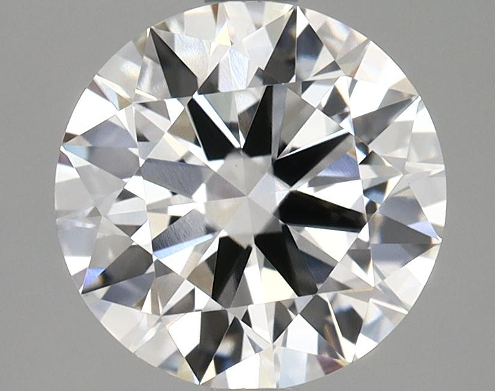 2.51 Carat Round Shaped Ideal Cut VVS2 IGI Certified Lab Grown Diamond