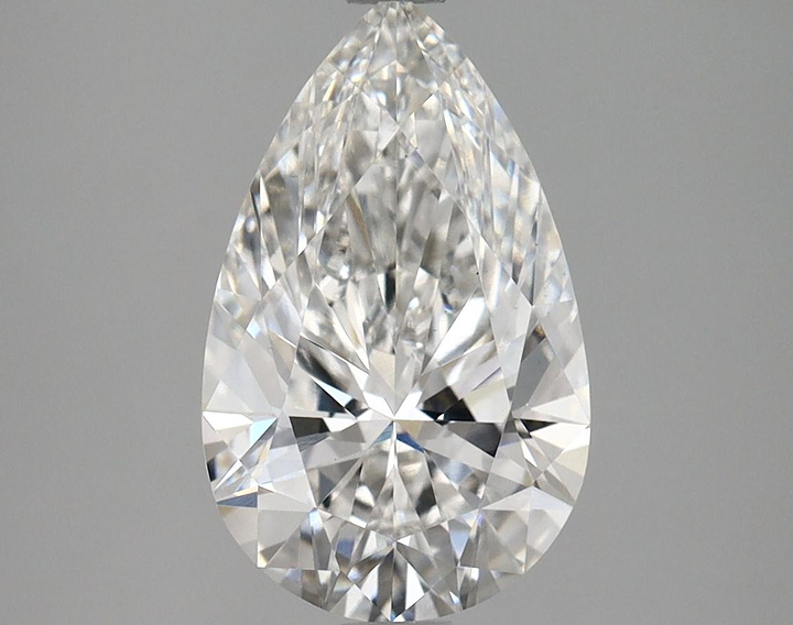 2.46 Carat Pear Shaped Ideal Cut VS1 IGI Certified Lab Grown Diamond
