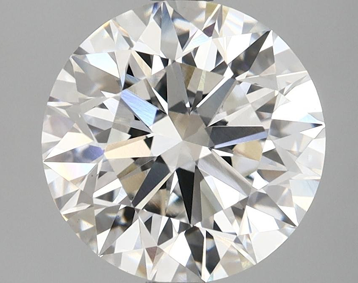 3.08 Carat Round Shaped Ideal Cut VS1 IGI Certified Lab Grown Diamond