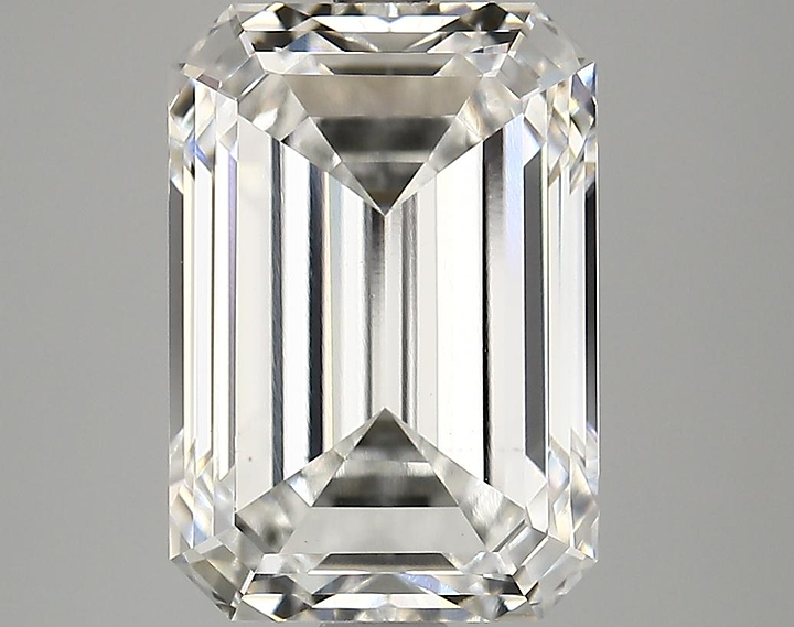 5.16 Carat Emerald Shaped Ideal Cut VS1 IGI Certified Lab Grown Diamond