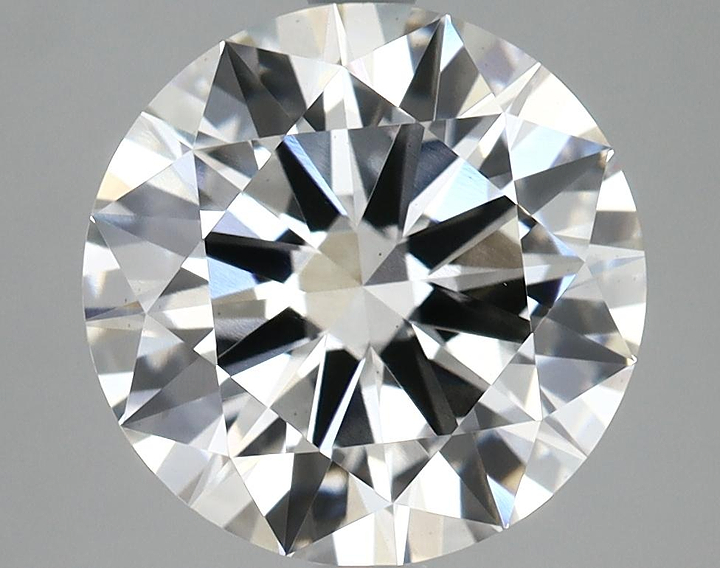 3.53 Carat Round Shaped Excellent Cut VS1 IGI Certified Lab Grown Diamond
