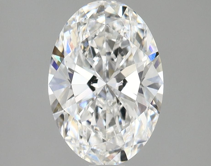 1.7 Carat Oval Shaped Ideal Cut VS1 IGI Certified Lab Grown Diamond