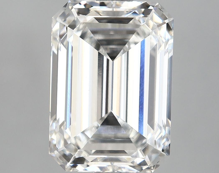 2.77 Carat Emerald Shaped Ideal Cut VS1 IGI Certified Lab Grown Diamond