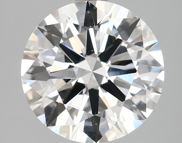 2.66 Carat Round Shaped Ideal Cut VS1 IGI Certified Lab Grown Diamond