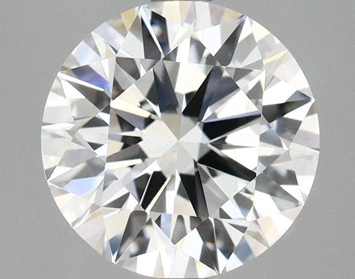 2.1 Carat Round Shaped Ideal Cut VVS2 IGI Certified Lab Grown Diamond