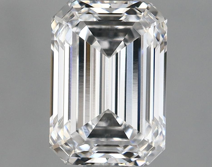 1.42 Carat Emerald Shaped Ideal Cut VVS1 IGI Certified Lab Grown Diamond