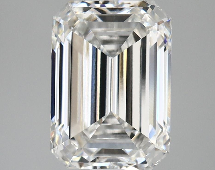 3.31 Carat Emerald Shaped Ideal Cut VS1 IGI Certified Lab Grown Diamond