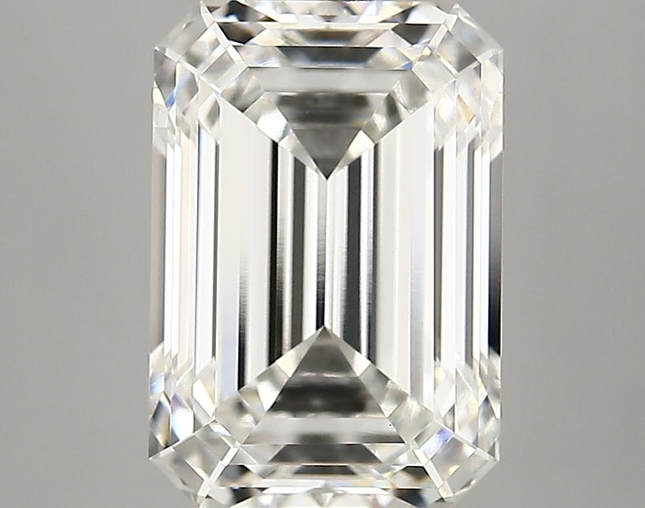 4.33 Carat Emerald Shaped Ideal Cut VS1 IGI Certified Lab Grown Diamond