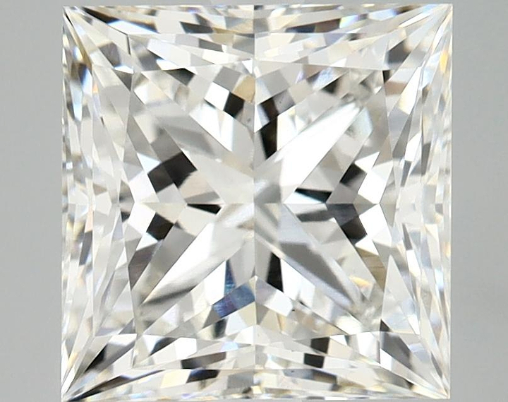 3.62 Carat Princess Shaped Ideal Cut VS1 IGI Certified Lab Grown Diamond