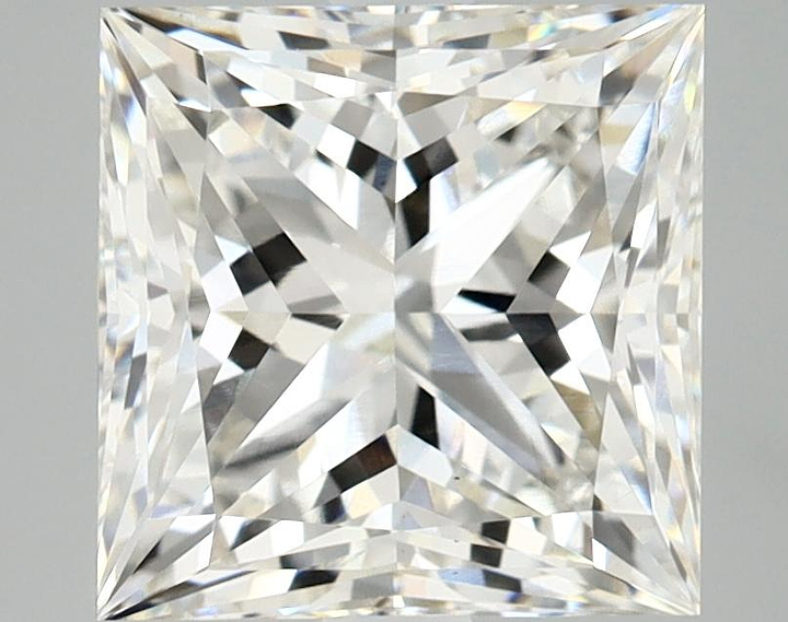 3.82 Carat Princess Shaped Ideal Cut VS1 IGI Certified Lab Grown Diamond