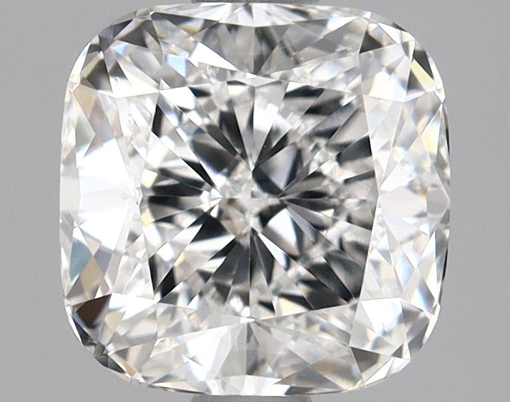 1.42 Carat Cushion Shaped Ideal Cut VVS2 IGI Certified Lab Grown Diamond