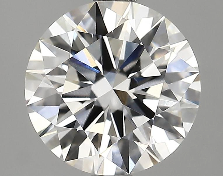 2.51 Carat Round Shaped Ideal Cut VVS2 IGI Certified Lab Grown Diamond
