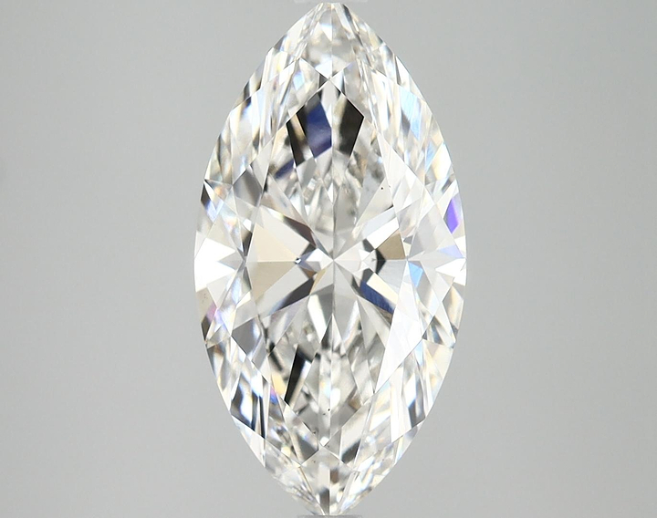 3.07 Carat Marquise Shaped Ideal Cut VS2 IGI Certified Lab Grown Diamond