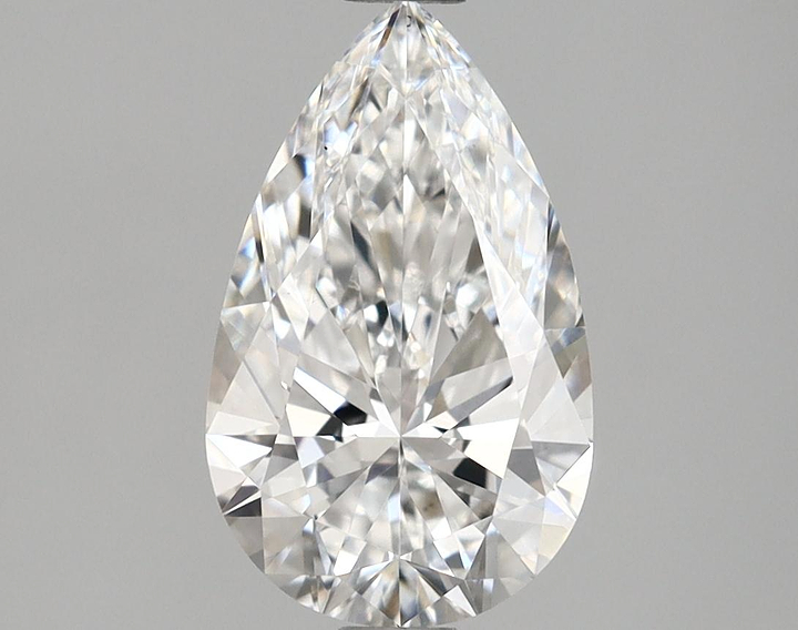 1.48 Carat Pear Shaped Ideal Cut VS1 IGI Certified Lab Grown Diamond