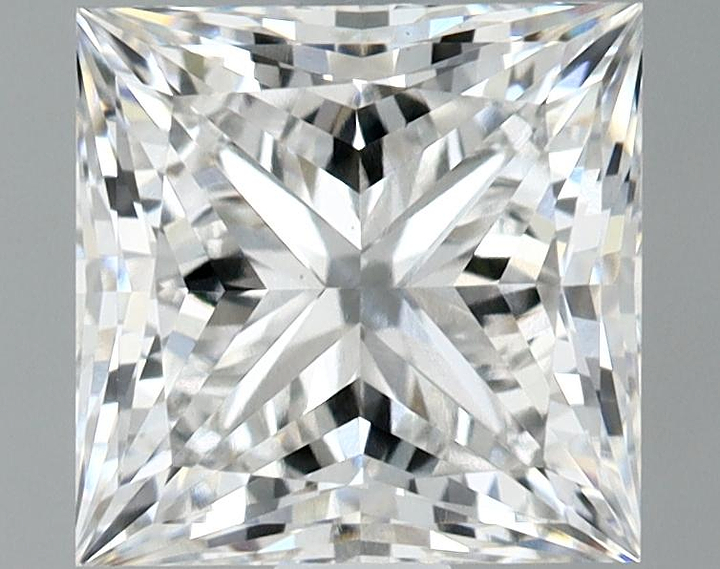 1.88 Carat Princess Shaped Ideal Cut VS1 IGI Certified Lab Grown Diamond