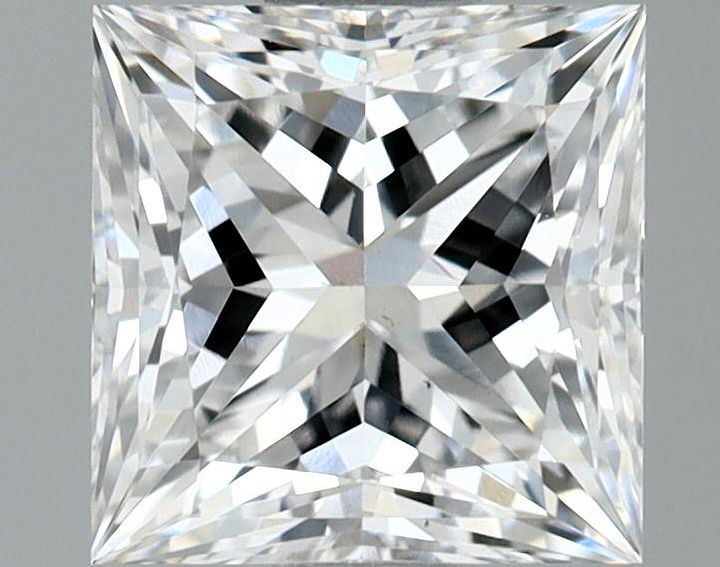 1.12 Carat Princess Shaped Ideal Cut VS1 IGI Certified Lab Grown Diamond