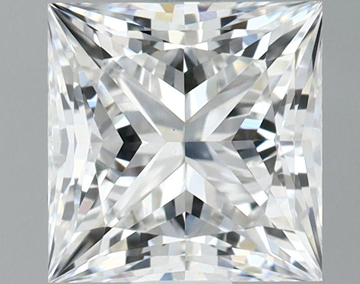 1.12 Carat Princess Shaped Ideal Cut VS1 IGI Certified Lab Grown Diamond