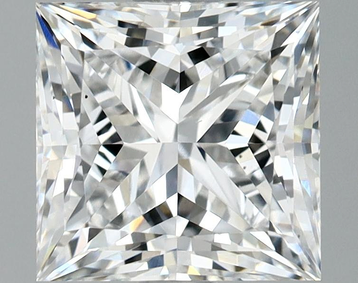 1.95 Carat Princess Shaped Ideal Cut VS1 IGI Certified Lab Grown Diamond