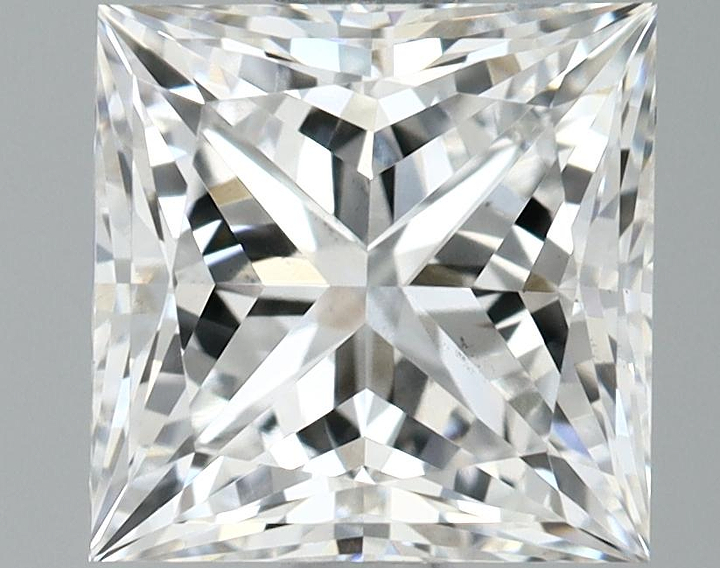 1.69 Carat Princess Shaped Ideal Cut VS1 IGI Certified Lab Grown Diamond