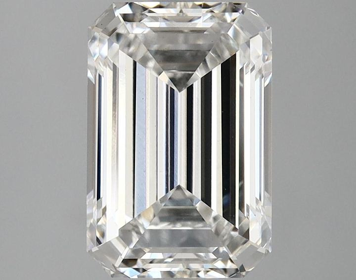 2.69 Carat Emerald Shaped Excellent Cut VS1 IGI Certified Lab Grown Diamond