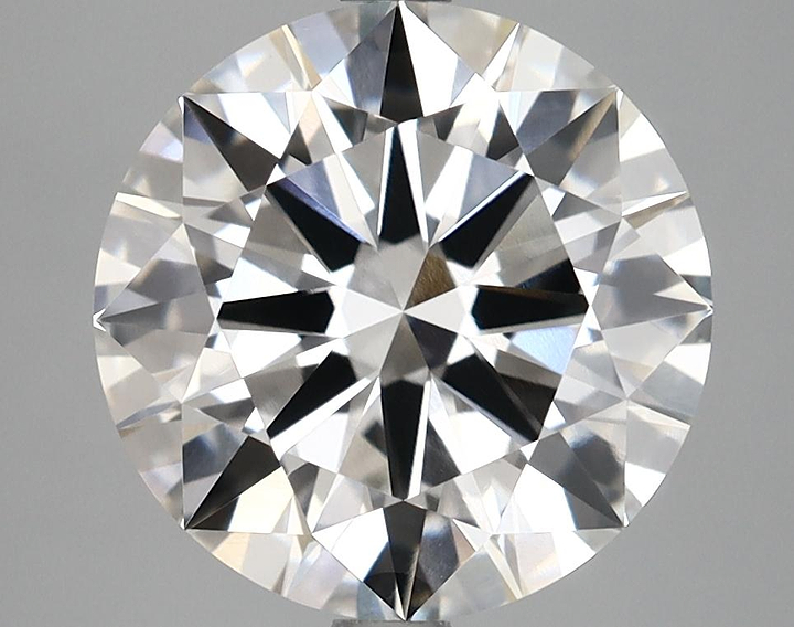 4.02 Carat Round Shaped Excellent Cut VVS2 IGI Certified Lab Grown Diamond