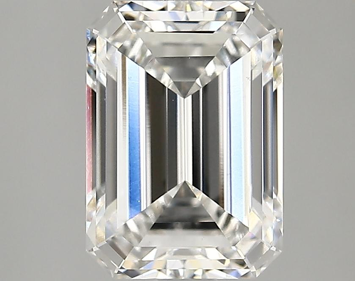 2.72 Carat Emerald Shaped Ideal Cut VS1 IGI Certified Lab Grown Diamond