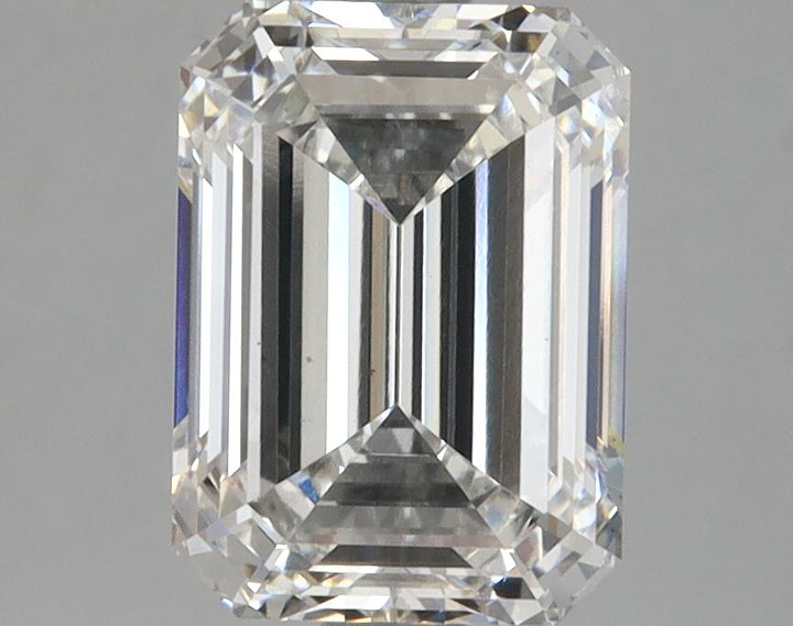2.72 Carat Emerald Shaped Excellent Cut VS1 IGI Certified Lab Grown Diamond