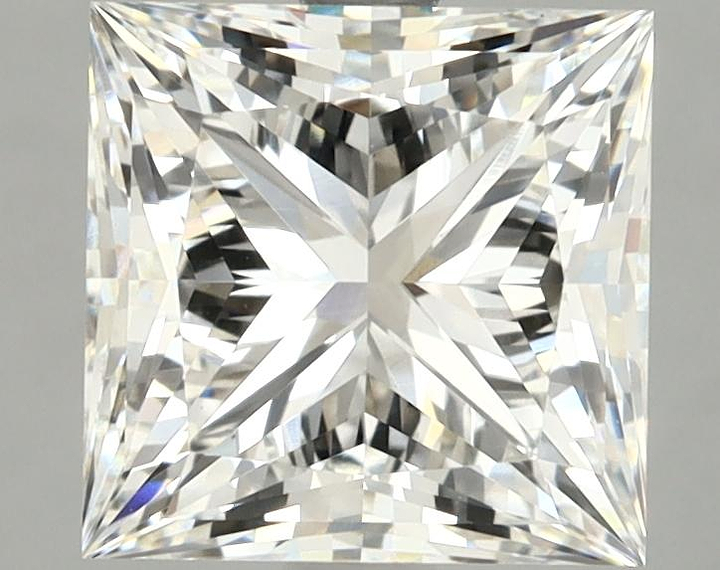 3.01 Carat Princess Shaped Ideal Cut VVS2 IGI Certified Lab Grown Diamond