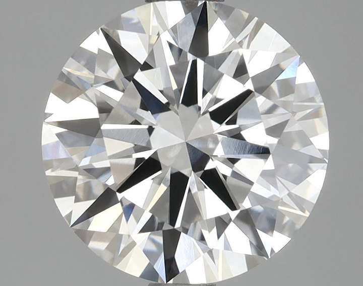 2.01 Carat Round Shaped Ideal Cut VVS2 IGI Certified Lab Grown Diamond
