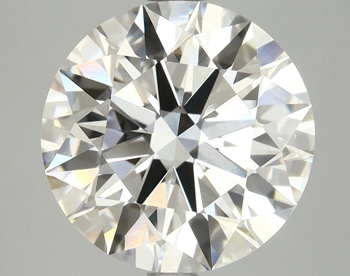 4.02 Carat Round Shaped Ideal Cut VVS2 IGI Certified Lab Grown Diamond