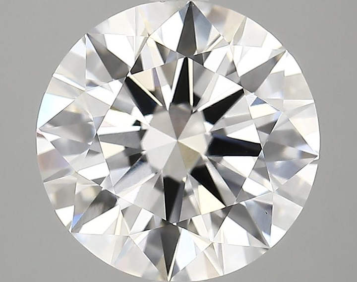 3.78 Carat Round Shaped Ideal Cut VVS2 IGI Certified Lab Grown Diamond
