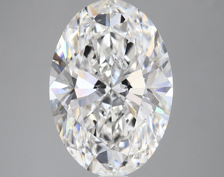 3.58 Carat Oval Shaped Ideal Cut VS2 IGI Certified Lab Grown Diamond