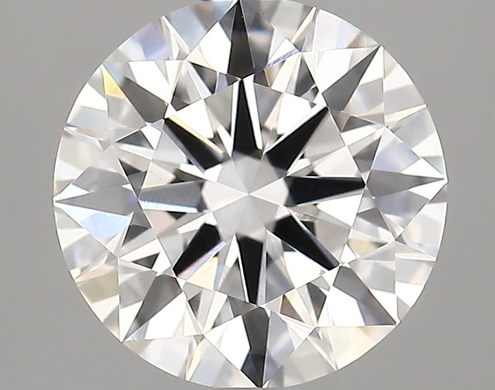 2.52 Carat Round Shaped Ideal Cut VS1 IGI Certified Lab Grown Diamond