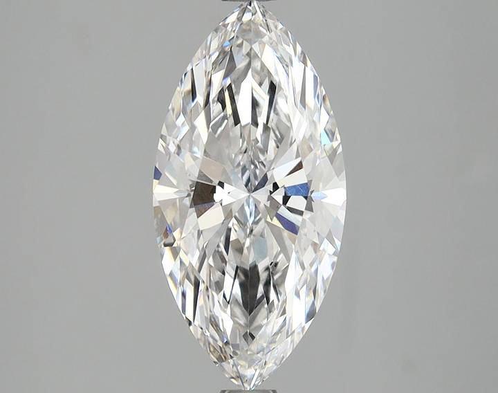 2.06 Carat Marquise Shaped Ideal Cut VS1 IGI Certified Lab Grown Diamond