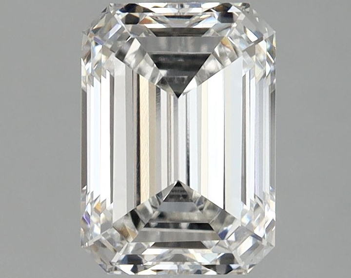 2.02 Carat Emerald Shaped Ideal Cut VVS2 IGI Certified Lab Grown Diamond