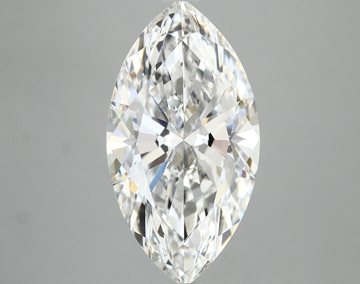 3.81 Carat Marquise Shaped Excellent Cut VS2 IGI Certified Lab Grown Diamond