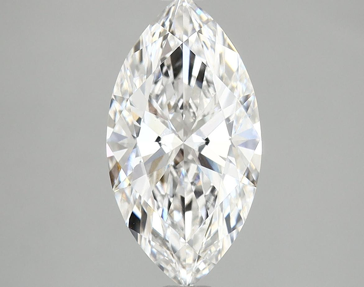 2.01 Carat Marquise Shaped Excellent Cut VS1 IGI Certified Lab Grown Diamond