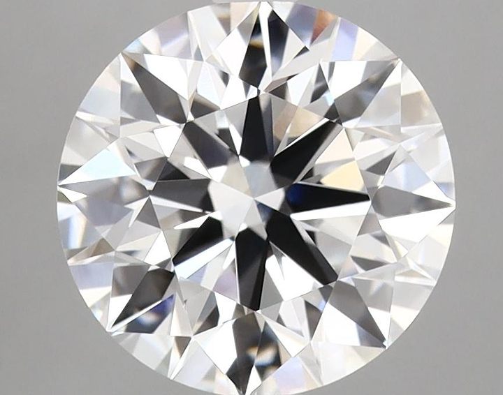 3.01 Carat Round Shaped Ideal Cut VVS2 IGI Certified Lab Grown Diamond