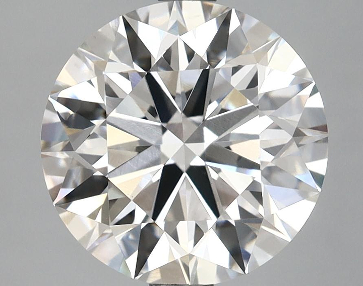 3.51 Carat Round Shaped Ideal Cut VVS2 IGI Certified Lab Grown Diamond