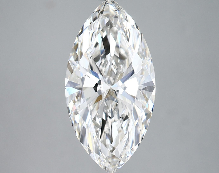 2.97 Carat Marquise Shaped Ideal Cut VS1 IGI Certified Lab Grown Diamond