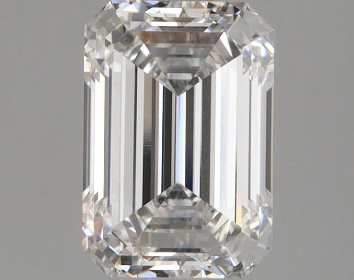 2.1 Carat Emerald Shaped Ideal Cut VS1 IGI Certified Lab Grown Diamond