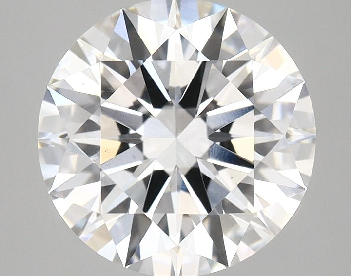 3.08 Carat Round Shaped Ideal Cut VS1 IGI Certified Lab Grown Diamond