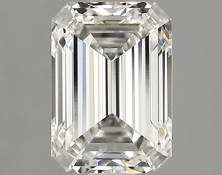 1.58 Carat Emerald Shaped Ideal Cut VS1 IGI Certified Lab Grown Diamond