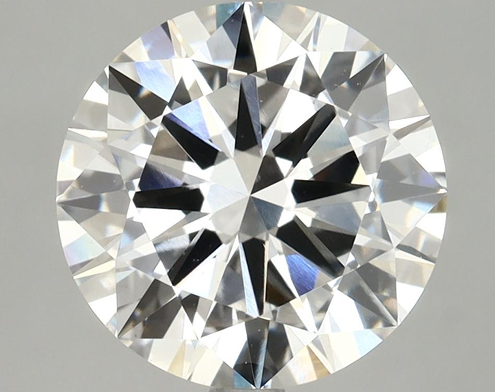 4.03 Carat Round Shaped Ideal Cut VVS2 IGI Certified Lab Grown Diamond