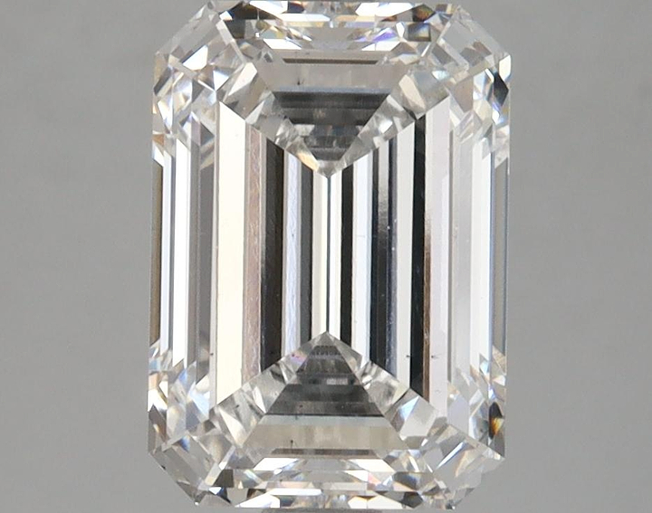 3.07 Carat Emerald Shaped Ideal Cut VS2 IGI Certified Lab Grown Diamond