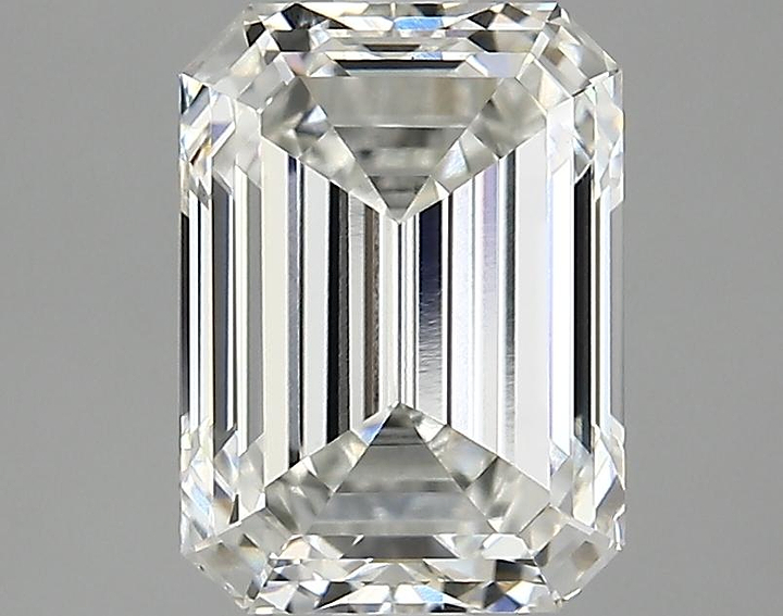 2.77 Carat Emerald Shaped Excellent Cut VS1 IGI Certified Lab Grown Diamond